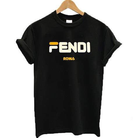 fendi jeans roma|fendi graphic tees.